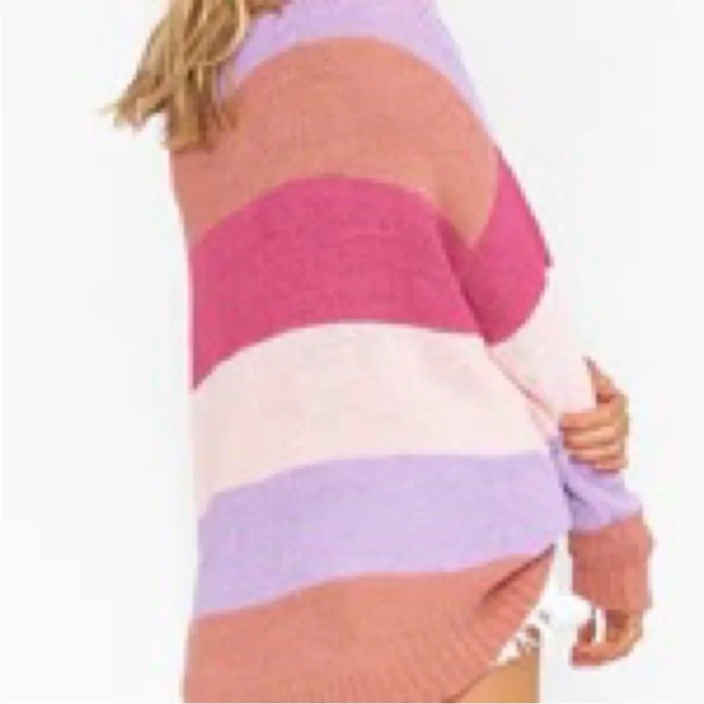 Show me your mumu Woodsy knit sweater in Sunset stripe Size XS - Picture 5 of 9